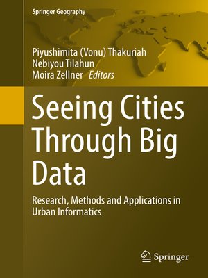 cover image of Seeing Cities Through Big Data